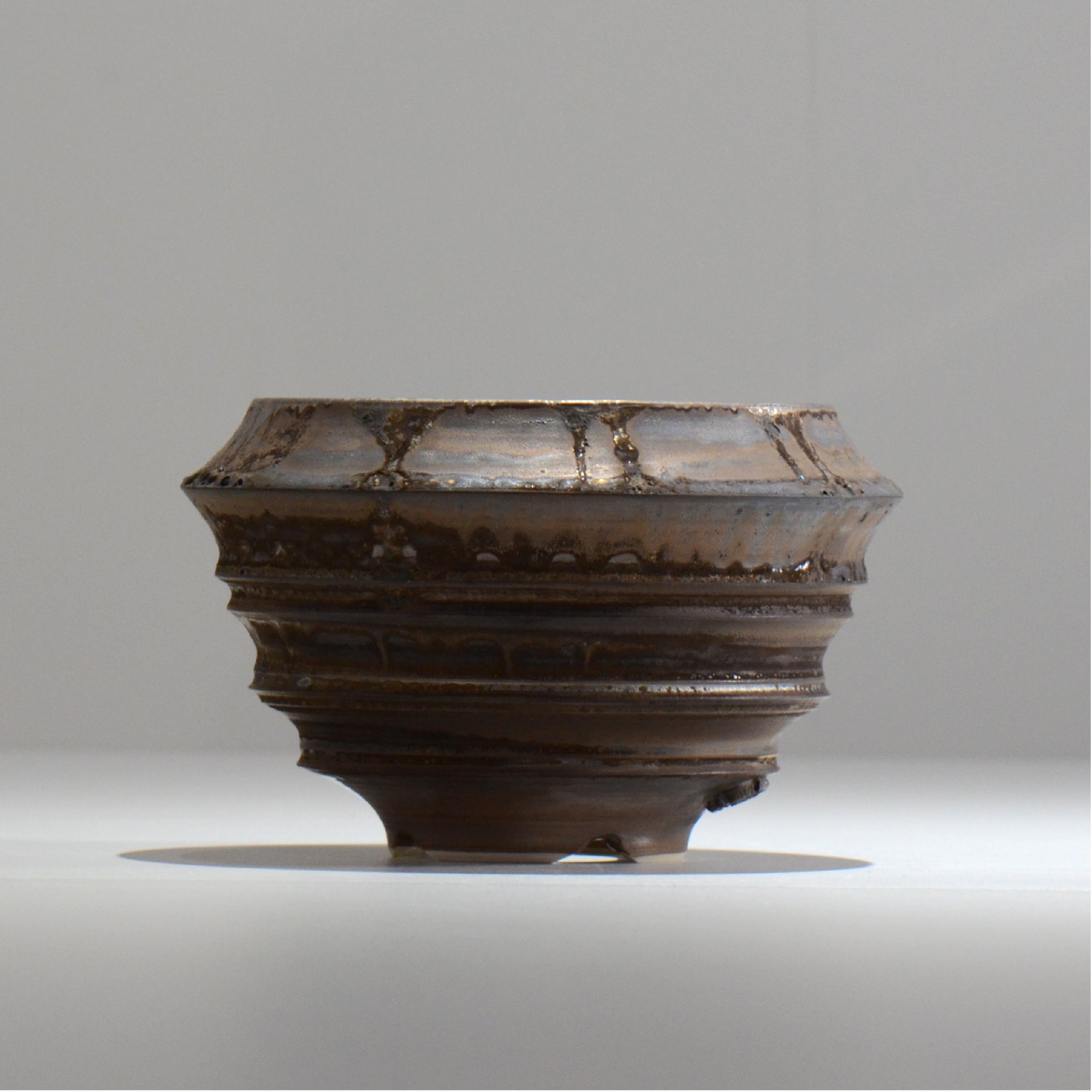 陶房Kibi / マルチエッジS006_31 / M / 約 φ11.7cm / 植木鉢