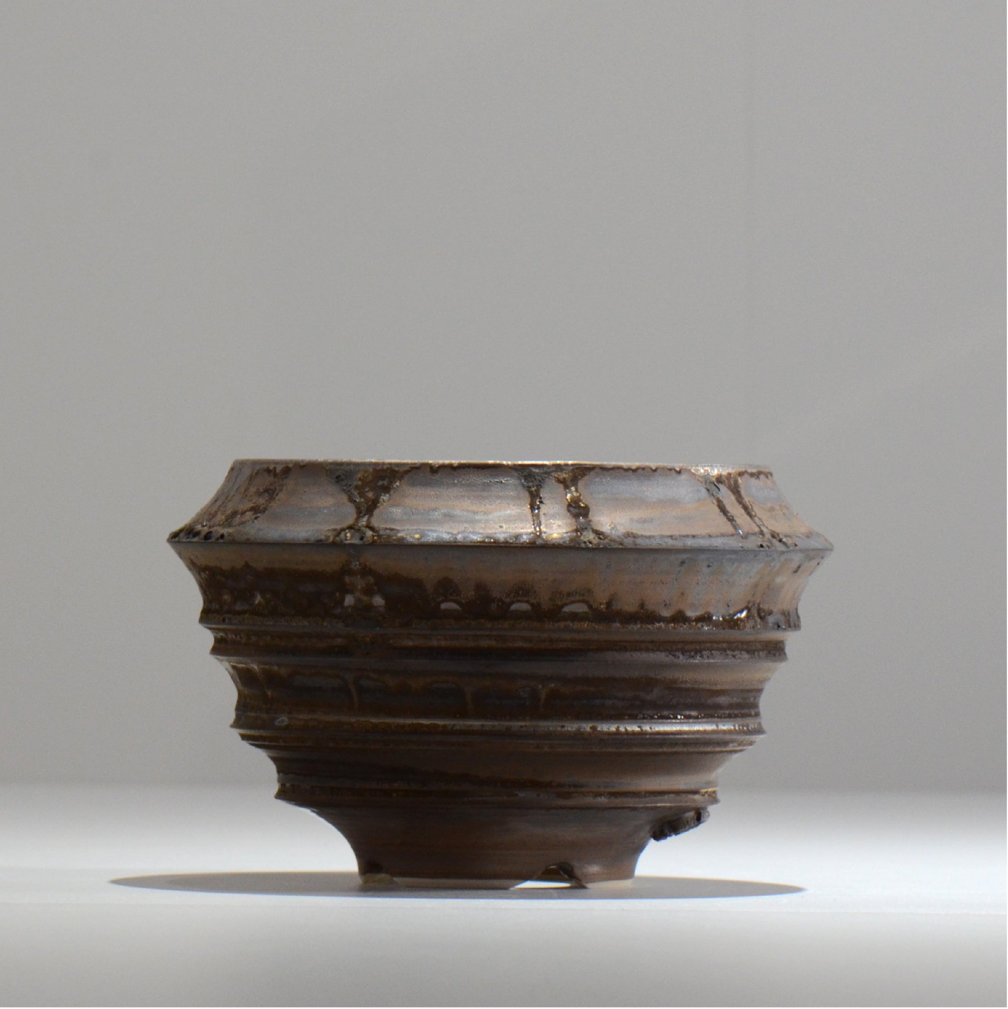 陶房Kibi / マルチエッジS006_31 / M / 約 φ14.5cm / 植木鉢