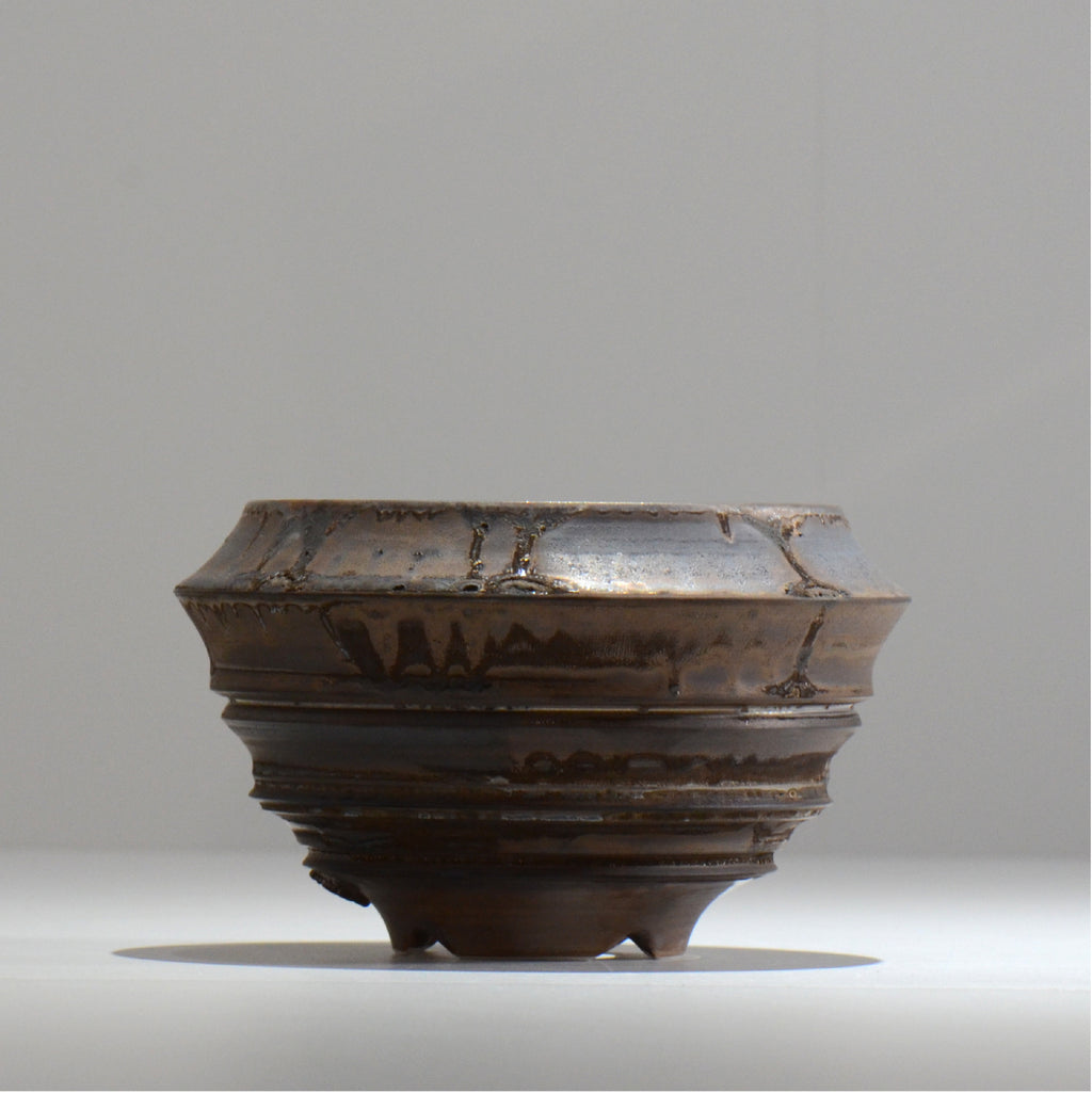 陶房Kibi / マルチエッジS006_32 / M / 約 φ14.9cm / 植木鉢