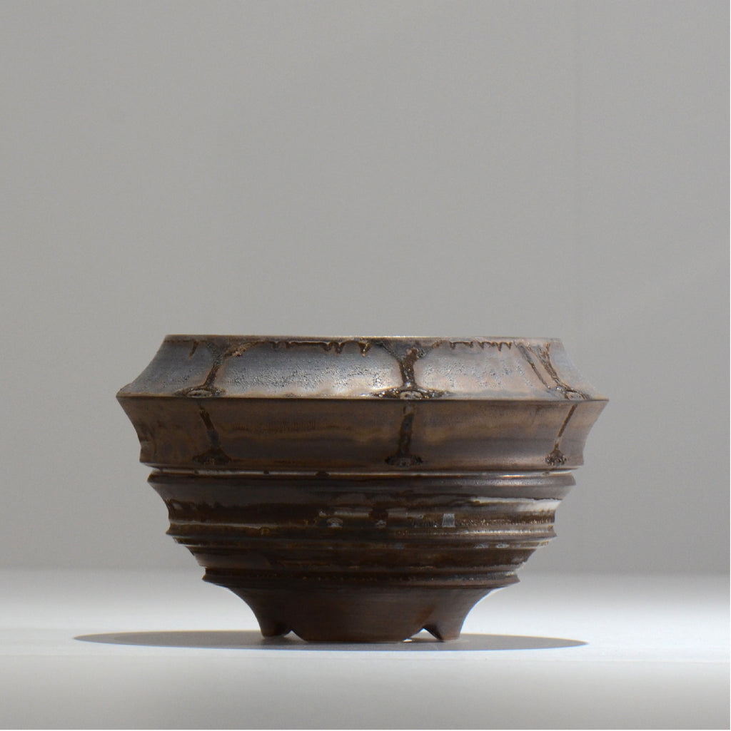 陶房Kibi / マルチエッジS006_32 / M / 約 φ14.9cm / 植木鉢