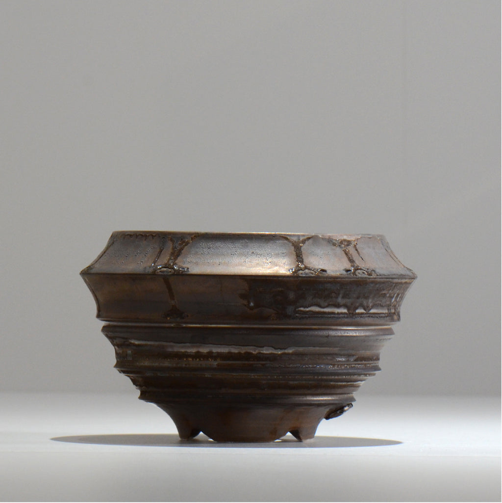 陶房Kibi / マルチエッジS006_32 / M / 約 φ14.9cm / 植木鉢