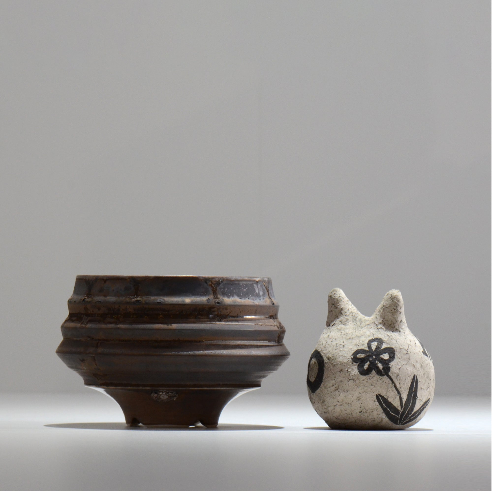 陶房Kibi / マルチエッジS006_32 / M / 約 φ14.9cm / 植木鉢