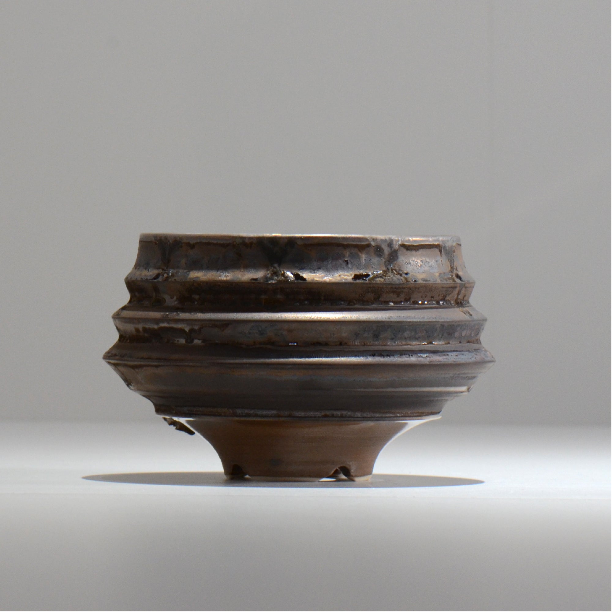 陶房Kibi / マルチエッジS007_34 / M / 約 φ11.5cm / 植木鉢