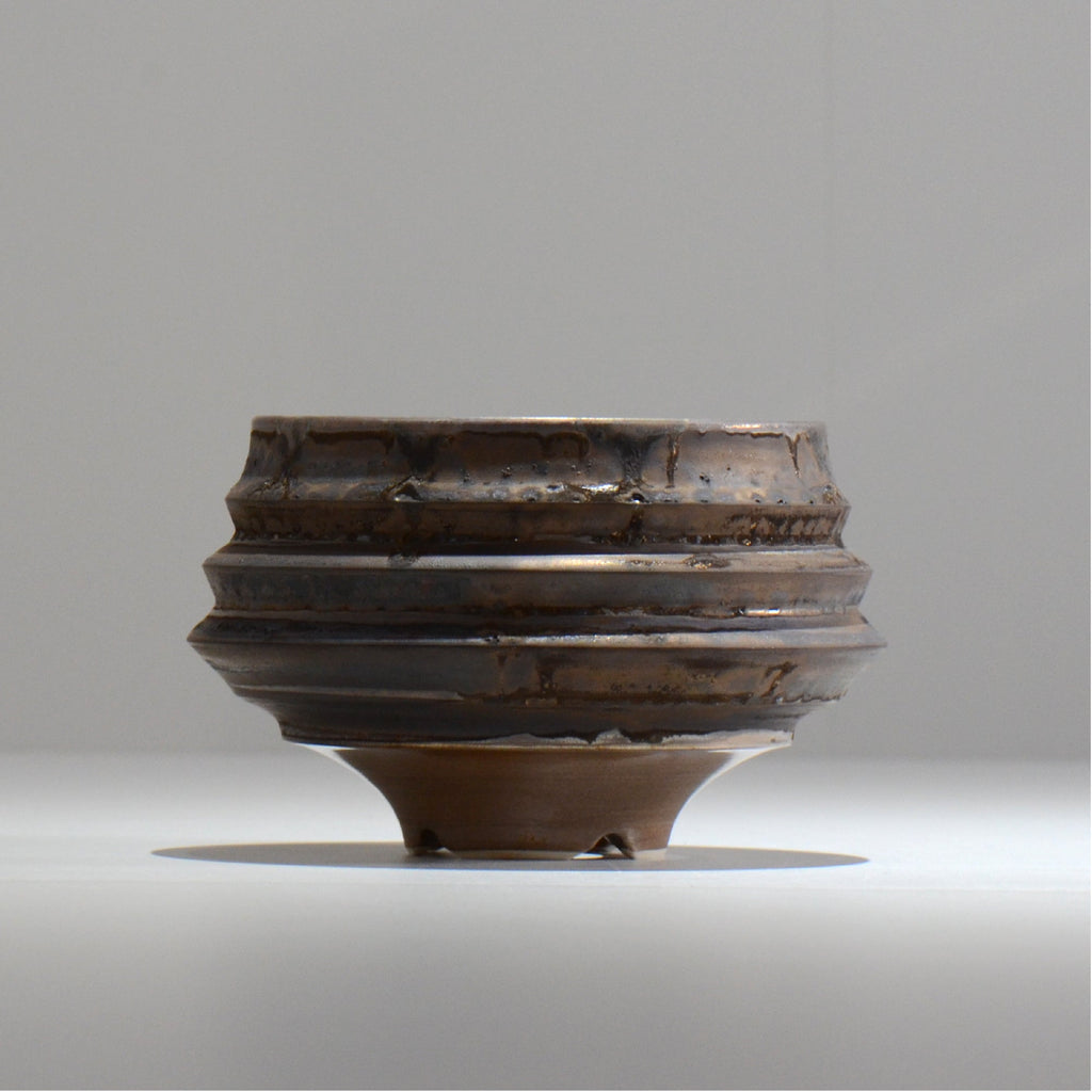 陶房Kibi / マルチエッジS007_34 / M / 約 φ11.5cm / 植木鉢