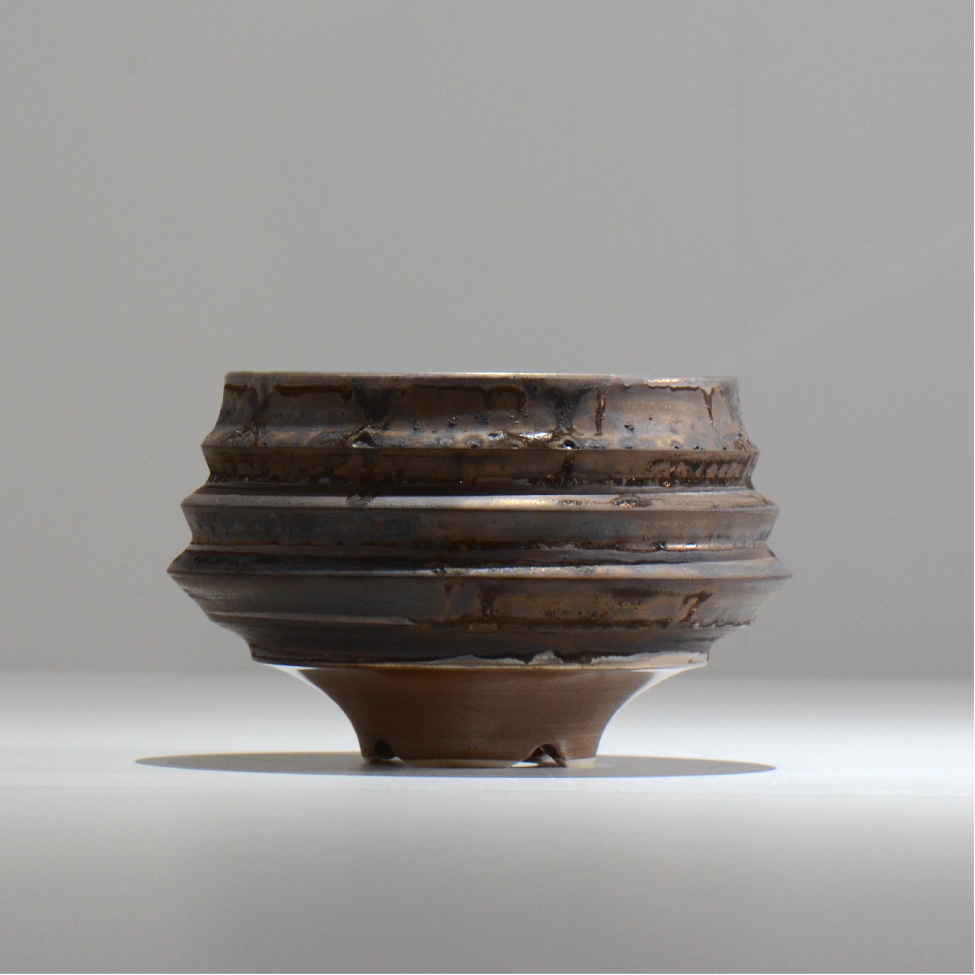 陶房Kibi / マルチエッジS007_34 / M / 約 φ11.5cm / 植木鉢