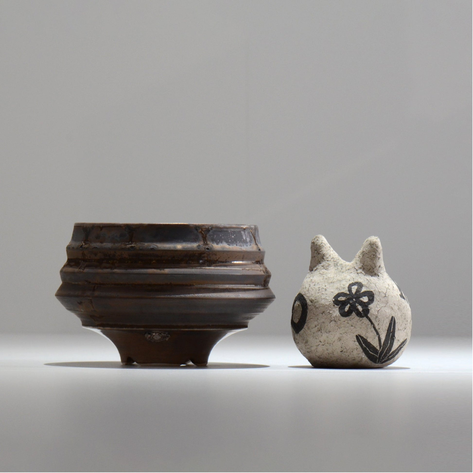 陶房Kibi / マルチエッジS007_35 / M / 約 φ11.7cm / 植木鉢