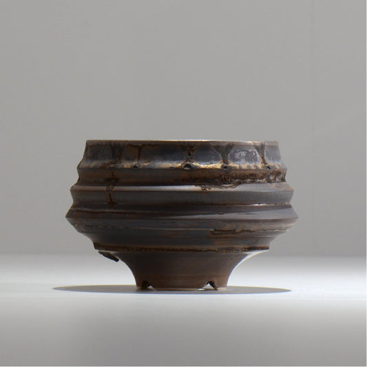 陶房Kibi / マルチエッジS007_36 / M / 約 φ11.6cm / 植木鉢