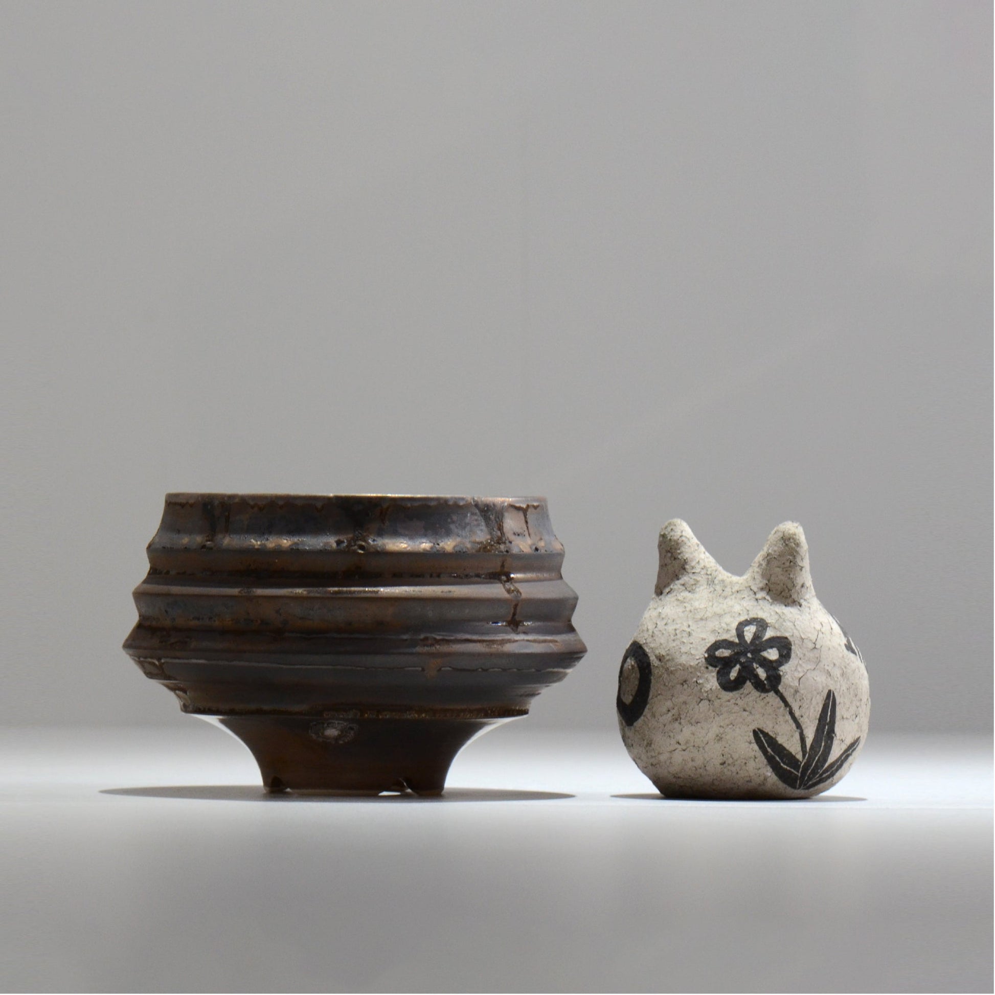 陶房Kibi / マルチエッジS007_36 / M / 約 φ11.6cm / 植木鉢