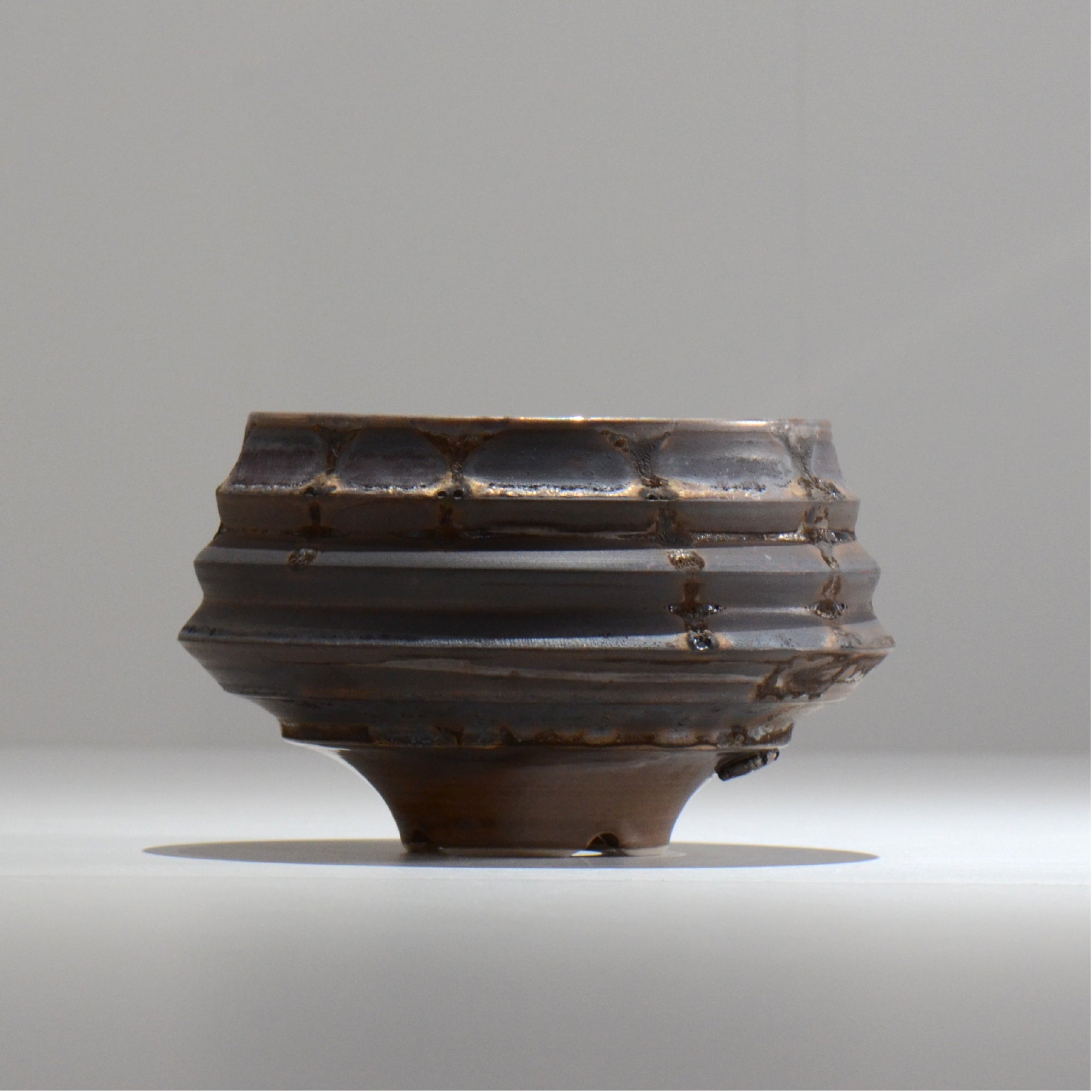 陶房Kibi / マルチエッジS007_37 / M / 約 φ11.7cm / 植木鉢