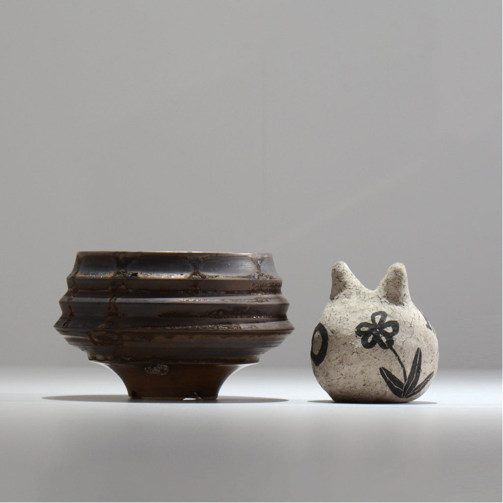 陶房Kibi / マルチエッジS007_37 / M / 約 φ11.7cm / 植木鉢