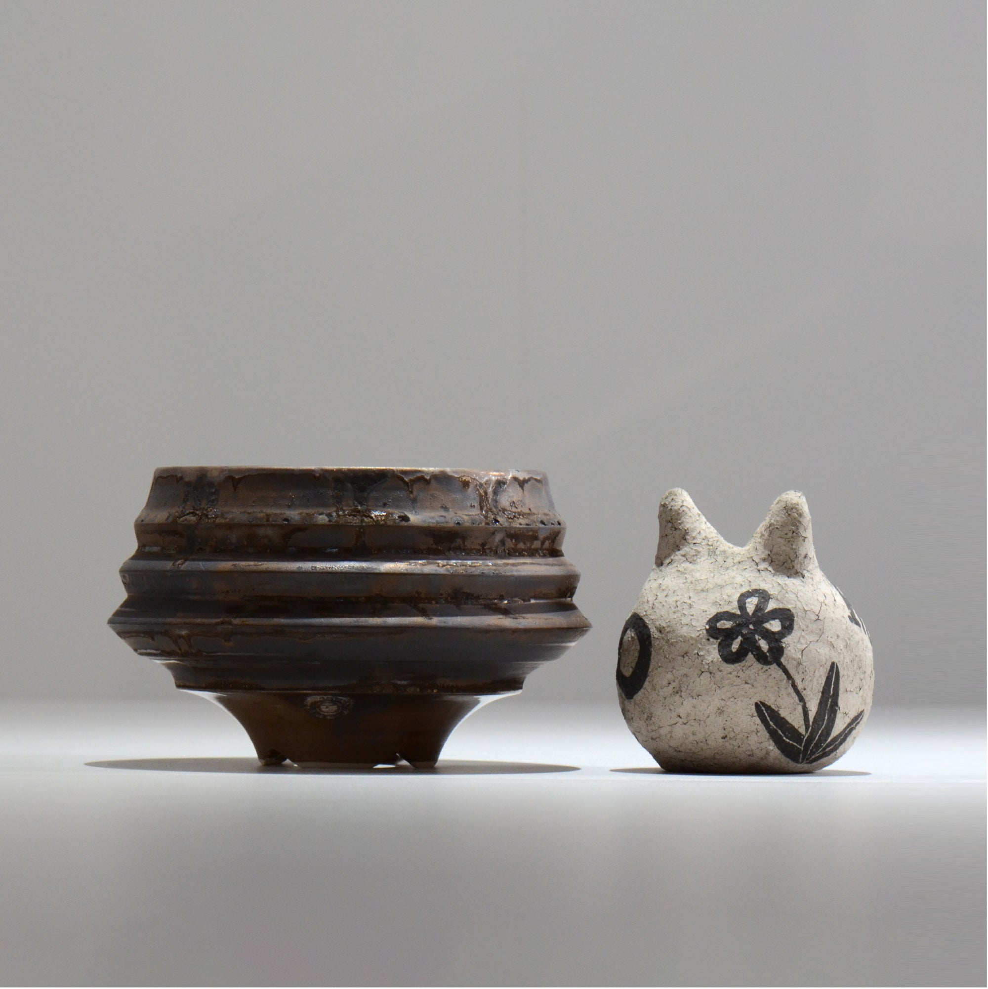陶房Kibi / マルチエッジS007_40 / M / 約 φ11.7cm / 植木鉢