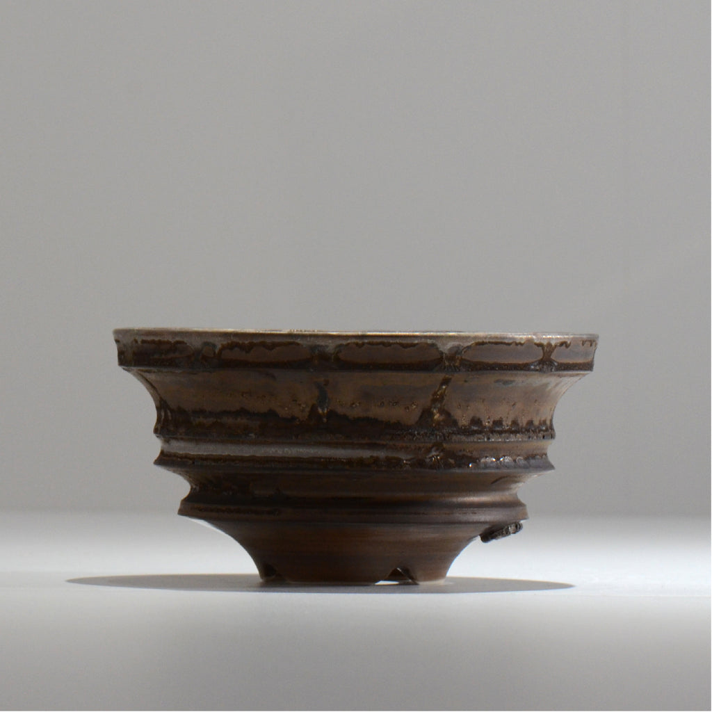 陶房Kibi / マルチエッジS008_41 / M / 約 φ14.7cm / 植木鉢