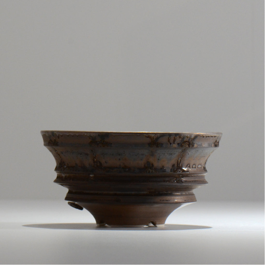 陶房Kibi / マルチエッジS008_43 / M / 約 φ14.7cm / 植木鉢