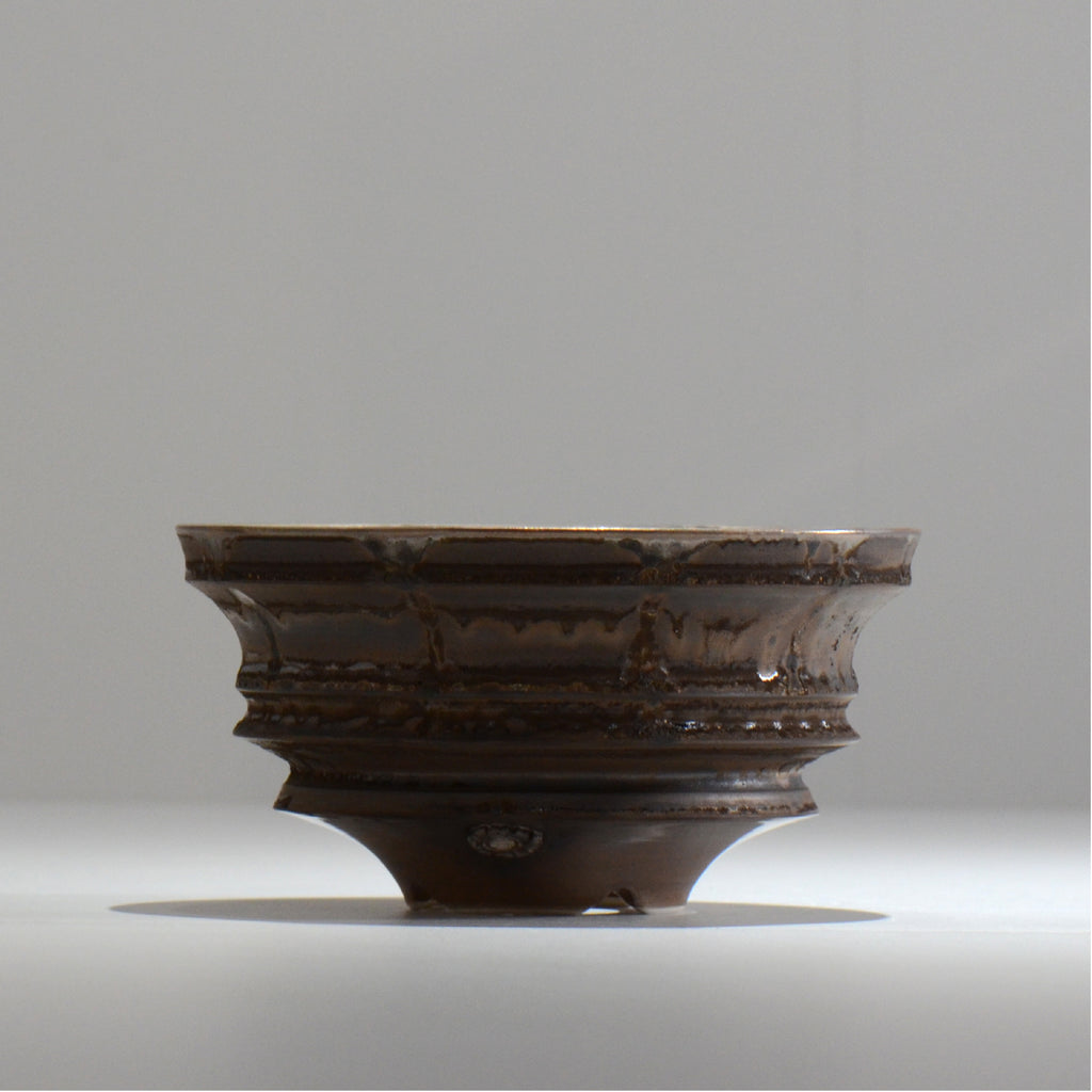 陶房Kibi / マルチエッジS008_44 / M / 約 φ14.7cm / 植木鉢