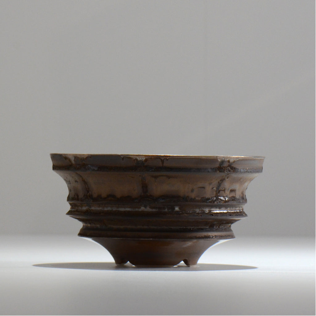 陶房Kibi / マルチエッジS008_44 / M / 約 φ14.7cm / 植木鉢