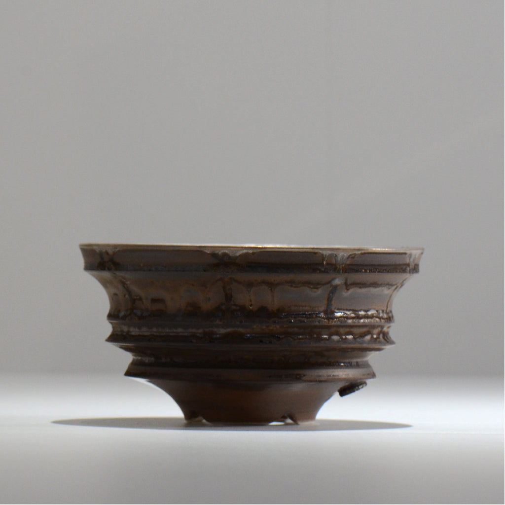 陶房Kibi / マルチエッジS008_44 / M / 約 φ14.7cm / 植木鉢