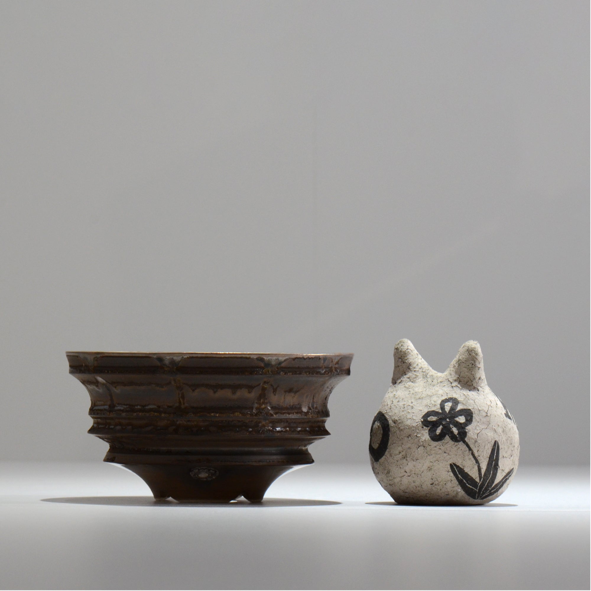 陶房Kibi / マルチエッジS008_44 / M / 約 φ14.7cm / 植木鉢