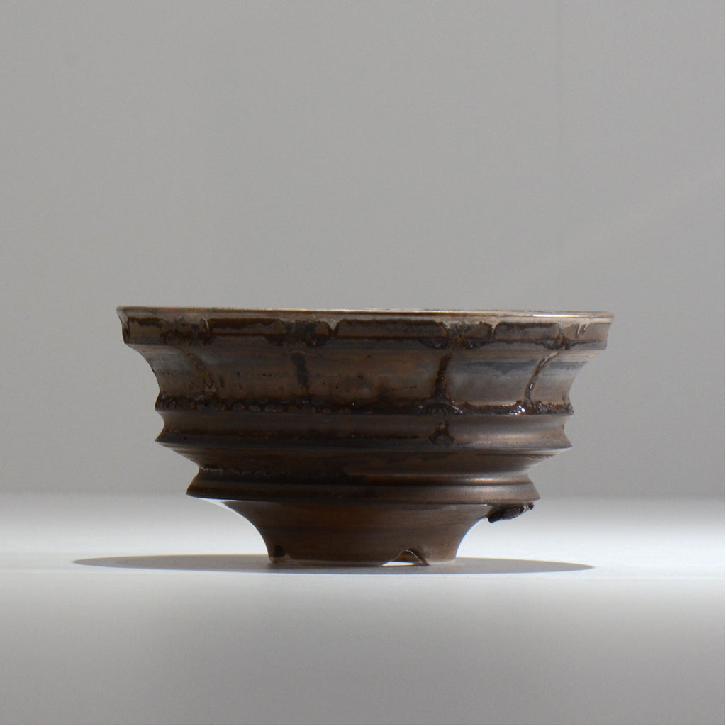 陶房Kibi / マルチエッジS008_45 / M / 約 φ14.8cm / 植木鉢