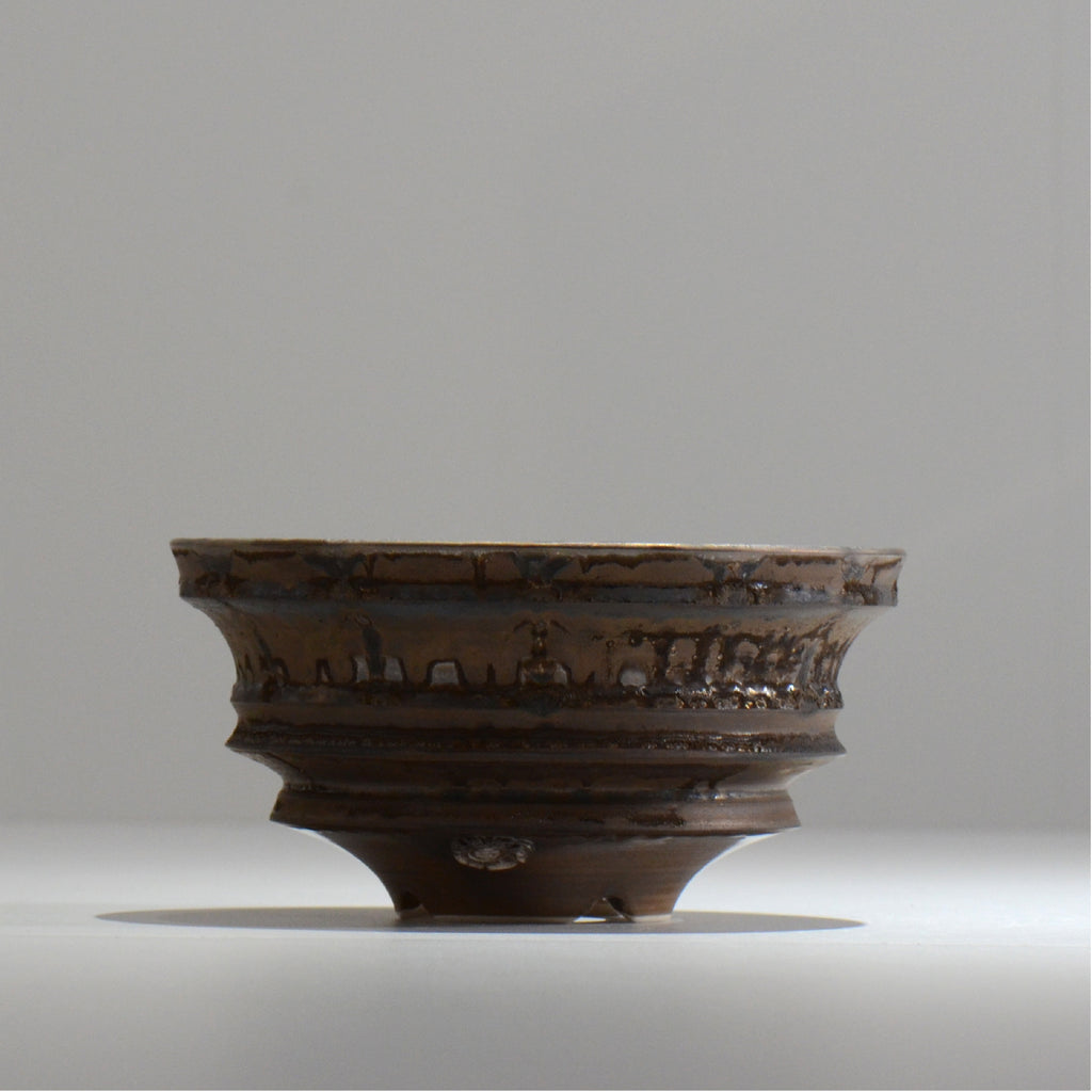 陶房Kibi / マルチエッジS008_46 / M / 約 φ14.7cm / 植木鉢