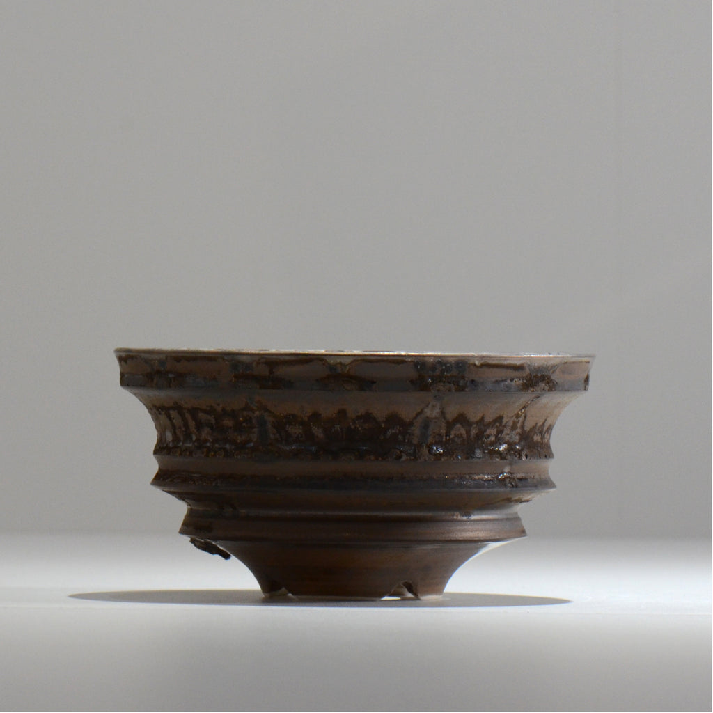 陶房Kibi / マルチエッジS008_46 / M / 約 φ14.7cm / 植木鉢