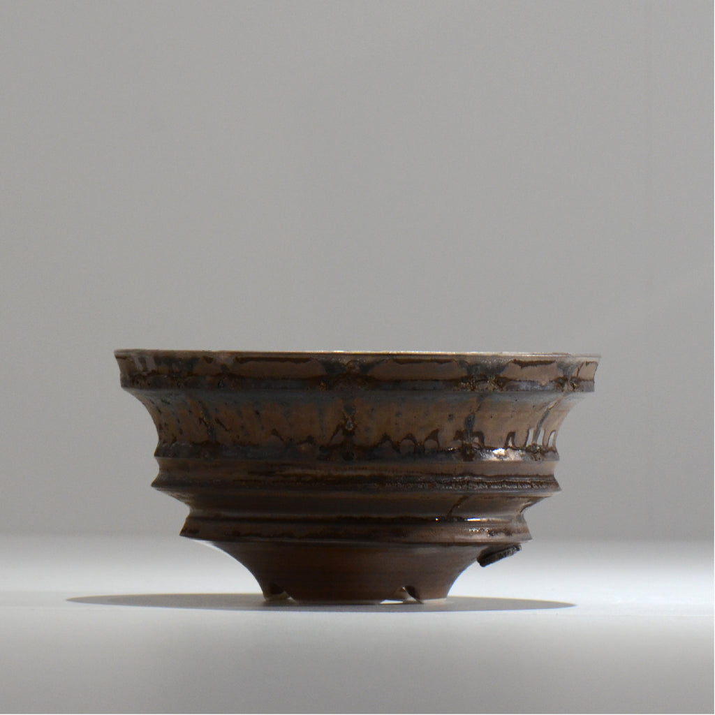 陶房Kibi / マルチエッジS008_46 / M / 約 φ14.7cm / 植木鉢