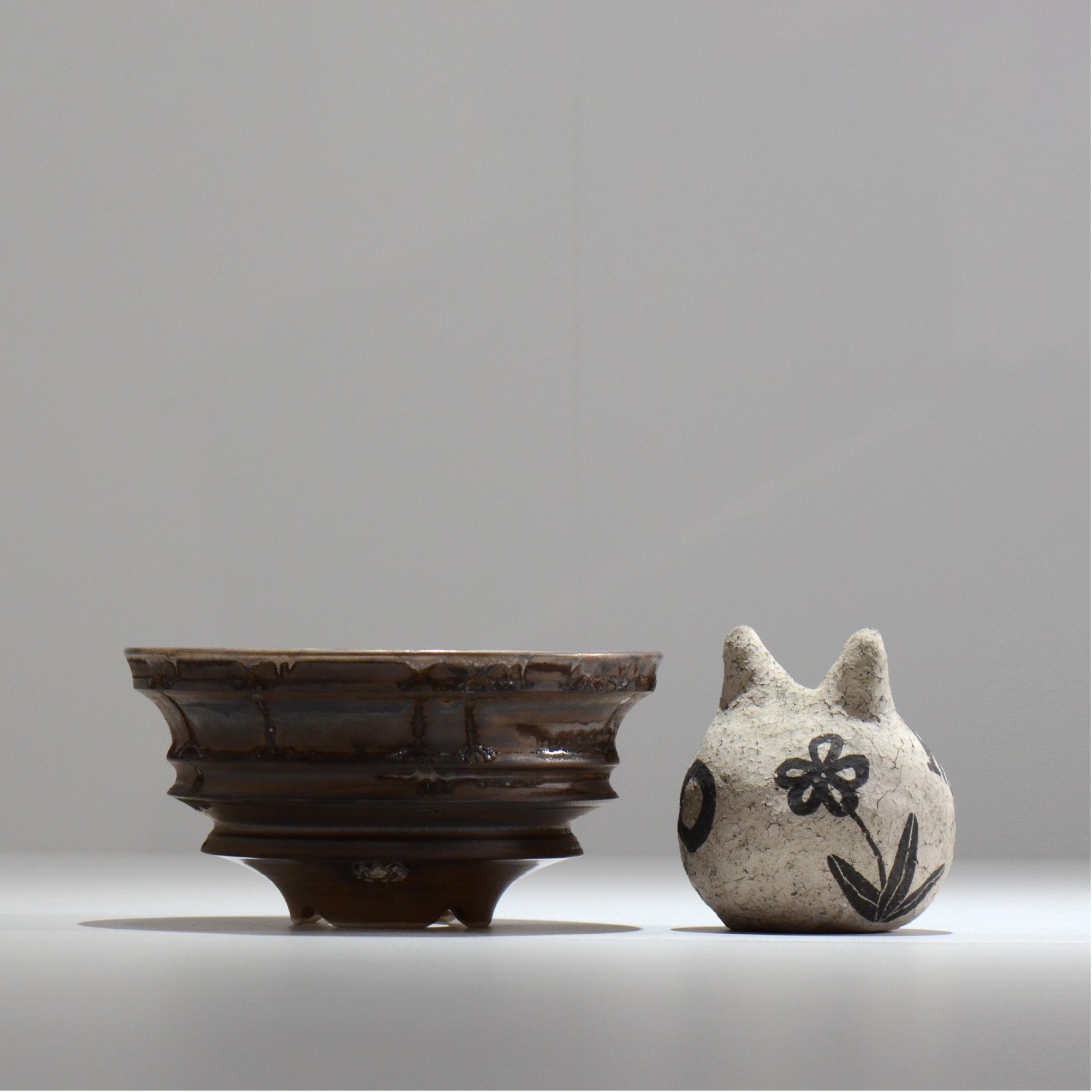 陶房Kibi / マルチエッジS008_46 / M / 約 φ14.7cm / 植木鉢