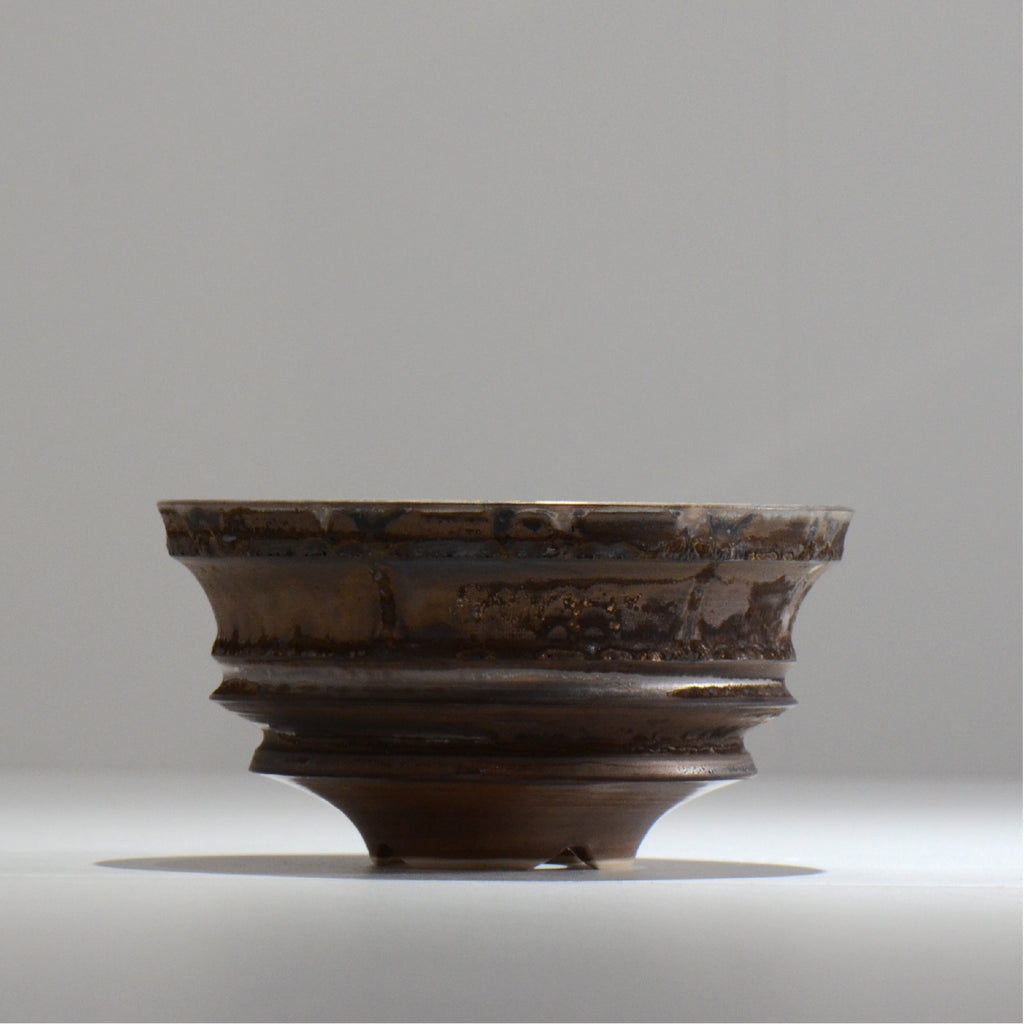 陶房Kibi / マルチエッジS008_48 / M / 約 φ14.5cm / 植木鉢