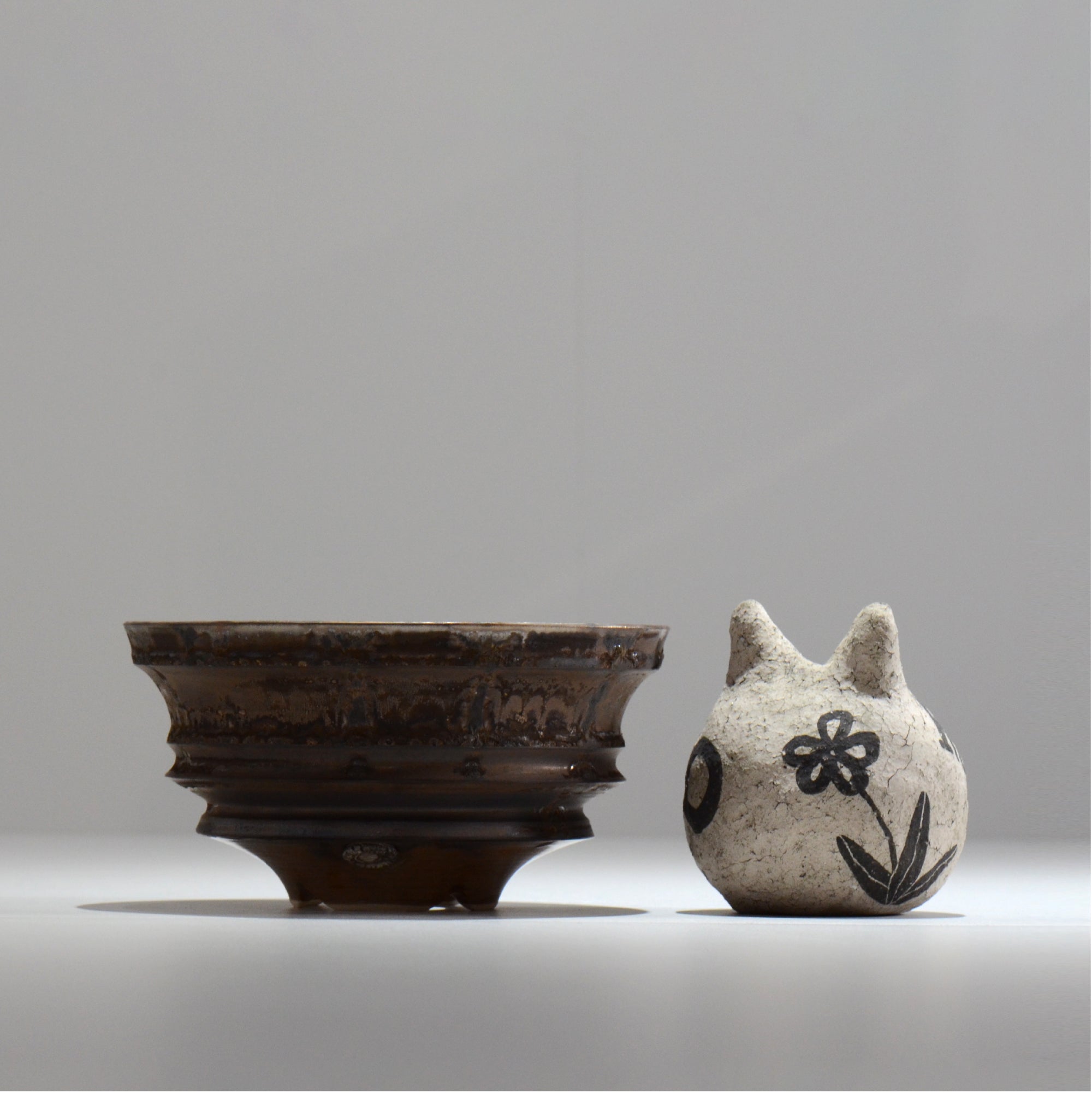 陶房Kibi / マルチエッジS008_48 / M / 約 φ14.5cm / 植木鉢