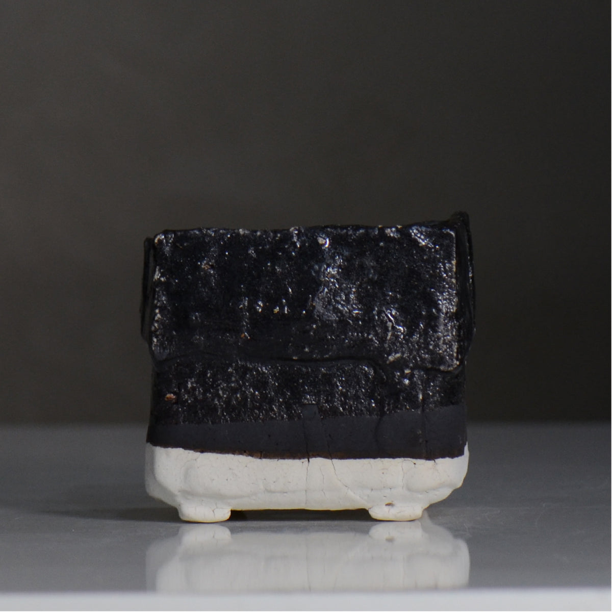 川合 牧人 / cube ツートン / mk2_cb01_s / 約φ9.3cm / 植木鉢