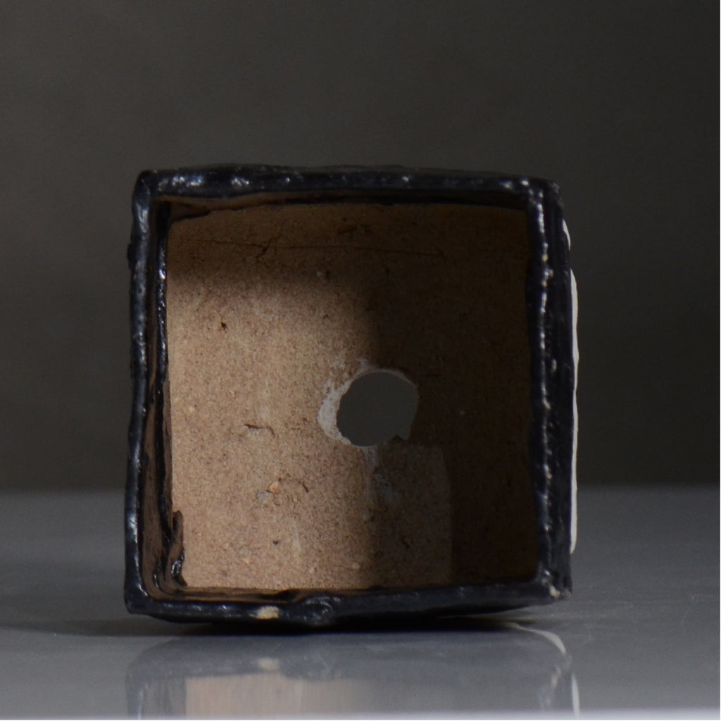 川合 牧人 / cube ツートン / mk2_cb01_s / 約φ9.3cm / 植木鉢