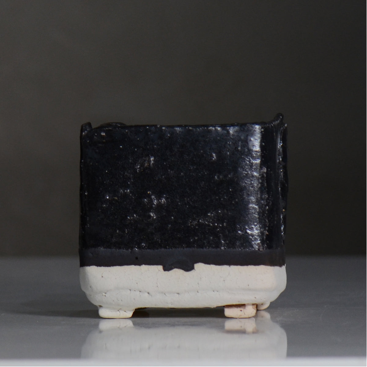 川合 牧人 / cube ツートン / mk2_cb02_s / 約φ9.5cm / 植木鉢