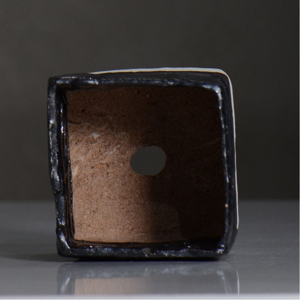 川合 牧人 / cube ツートン / mk2_cb02_s / 約φ9.5cm / 植木鉢