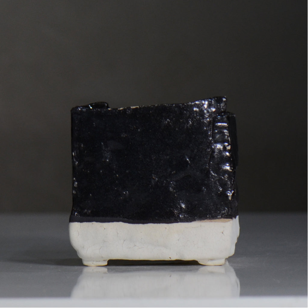 川合 牧人 / cube ツートン / mk2_cb03_s / 約φ9.5cm / 植木鉢