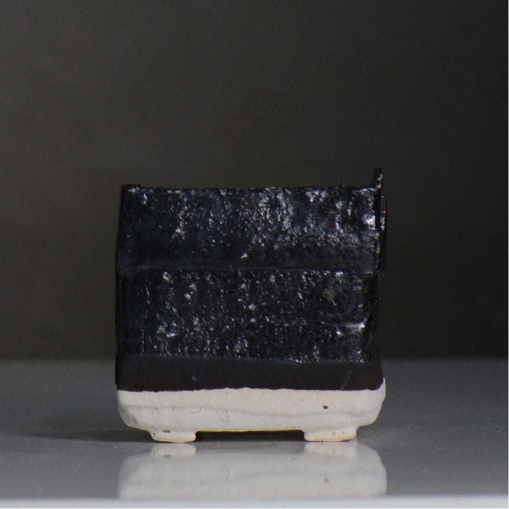 川合 牧人 / cube ツートン / mk2_cb04_s / 約φ9.5cm / 植木鉢