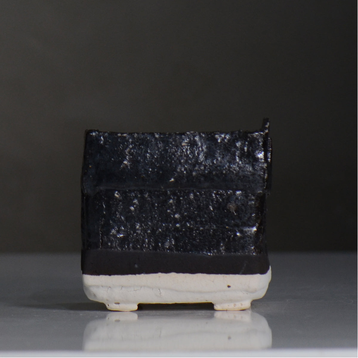 川合 牧人 / cube ツートン / mk2_cb04_s / 約φ9.5cm / 植木鉢