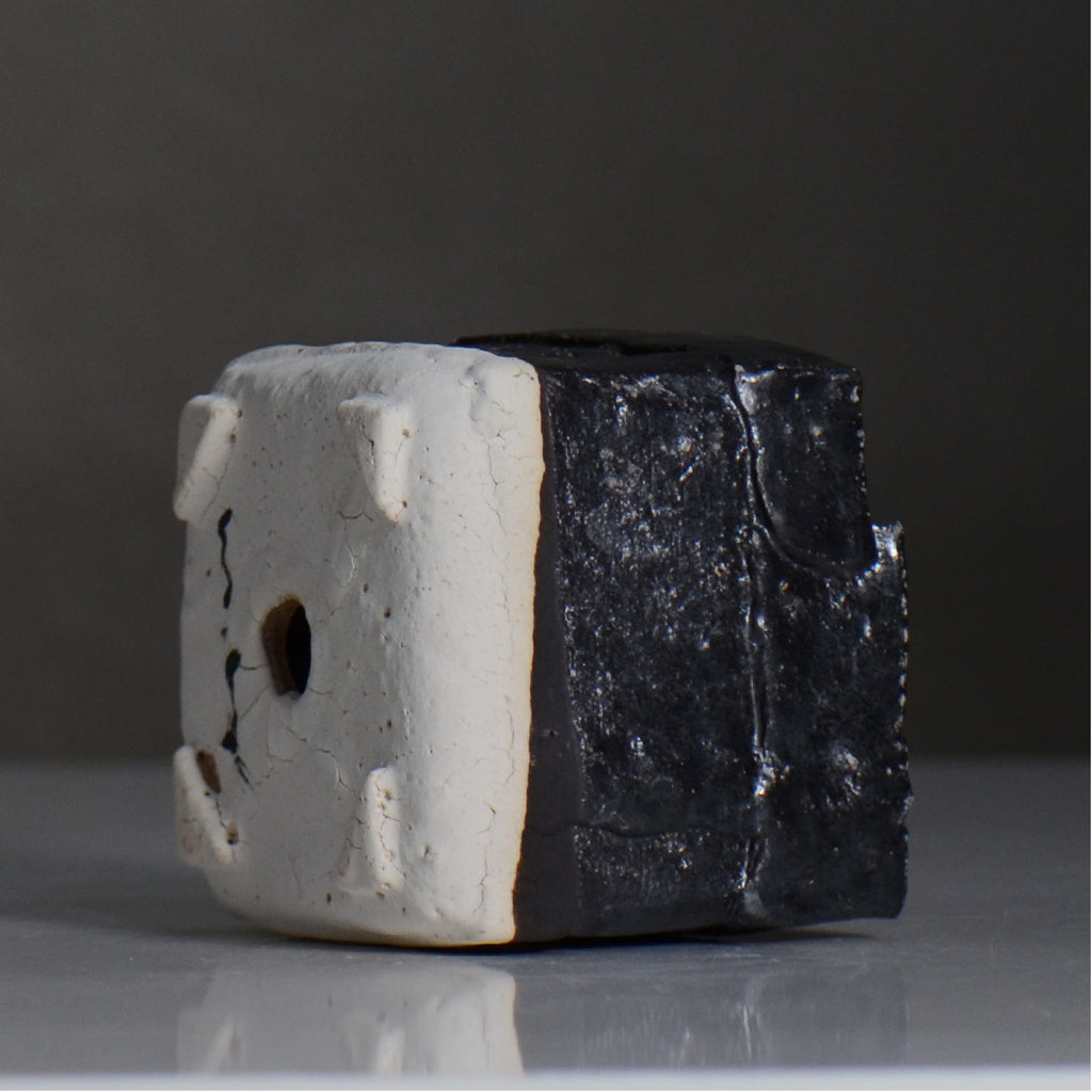 川合 牧人 / cube ツートン / mk2_cb04_s / 約φ9.5cm / 植木鉢