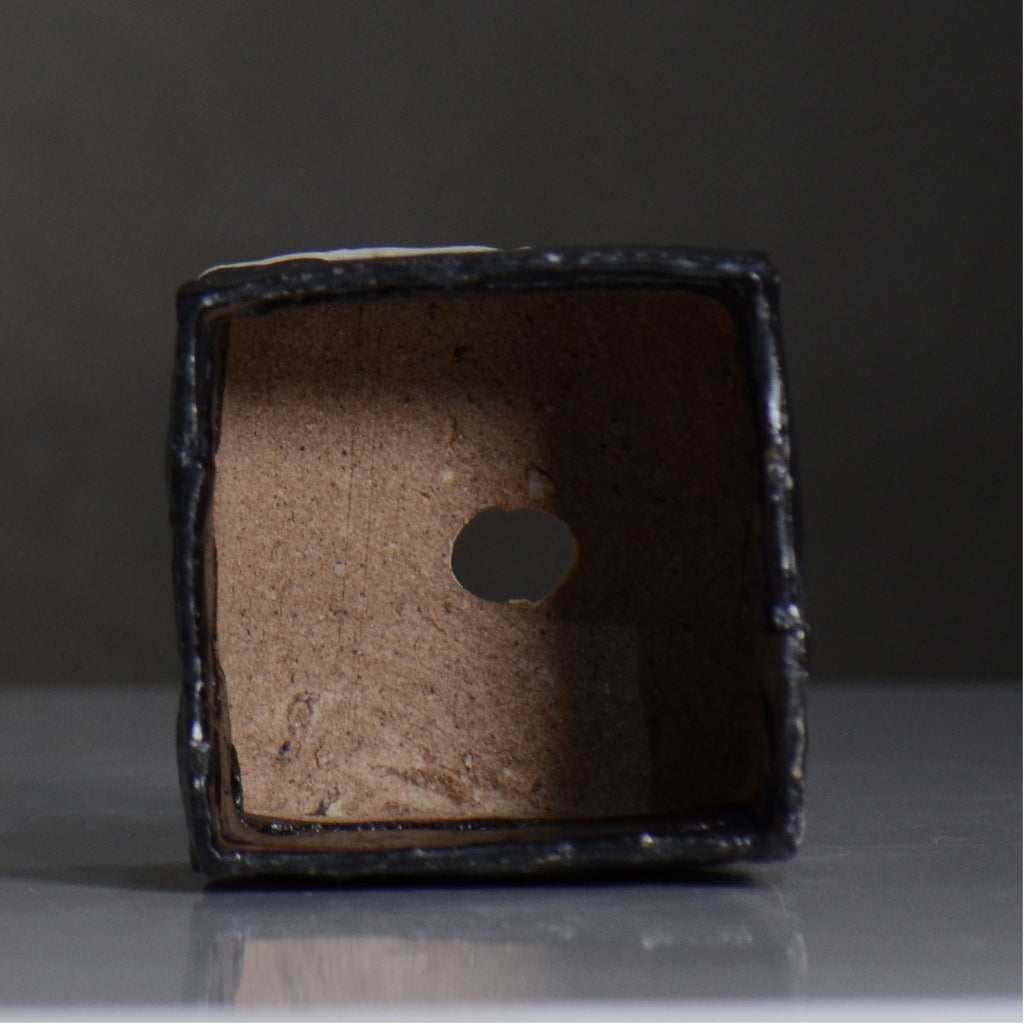 川合 牧人 / cube ツートン / mk2_cb04_s / 約φ9.5cm / 植木鉢