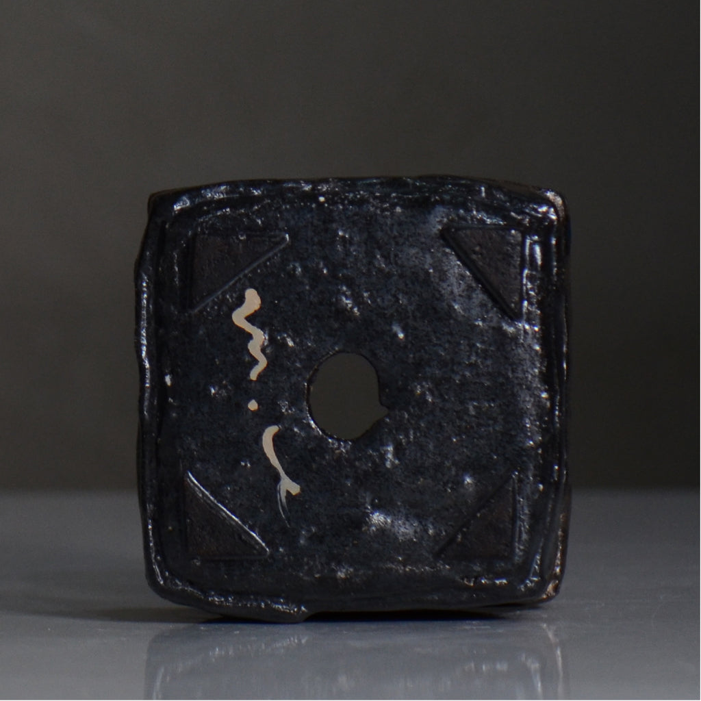 川合 牧人 / cube ブロンズ / mk2_cb07_s / 約φ10cm / 植木鉢