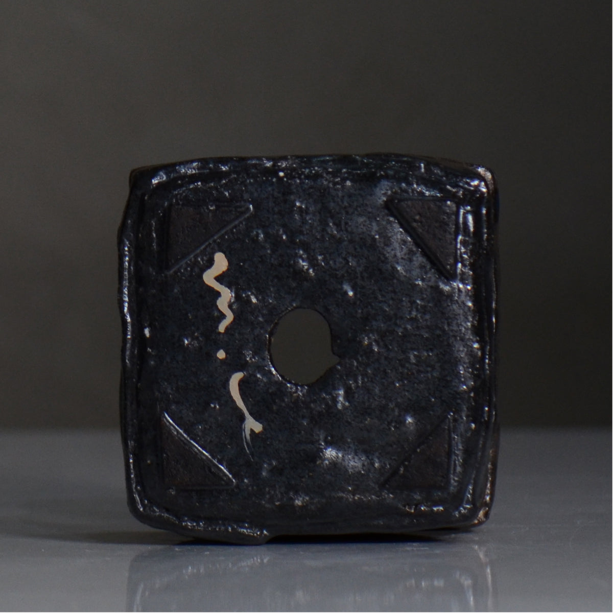 川合 牧人 / cube ブロンズ / mk2_cb07_s / 約φ10cm / 植木鉢