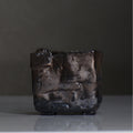 川合 牧人 / cubeブロンズ / mk2_cb09_s / 約φ9.5cm / 植木鉢