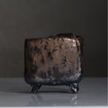 川合 牧人 / cube ブロンズ / mk2_cb11_s / 約φ10.3cm / 植木鉢