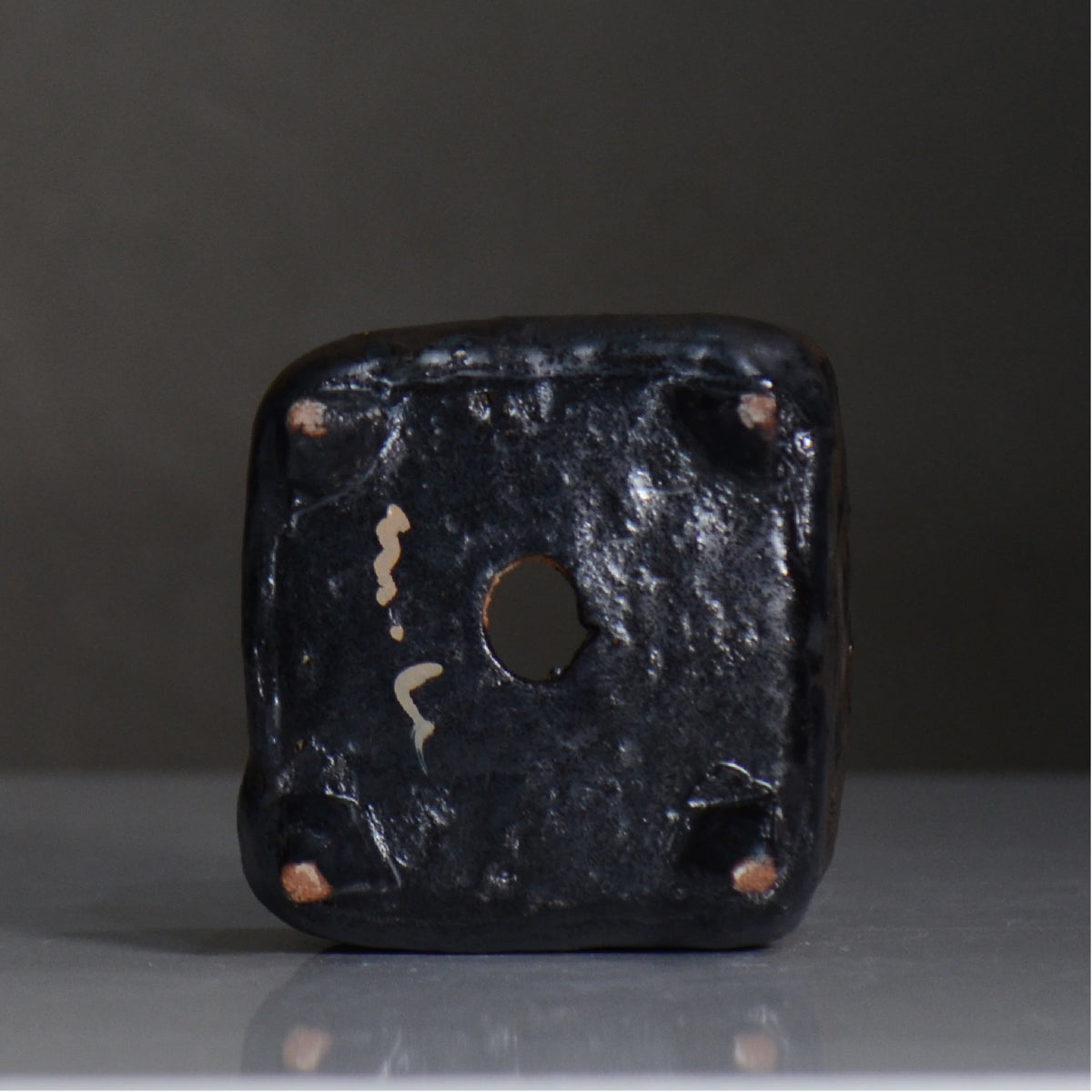 川合 牧人 / cube ブロンズ / mk2_cb11_s / 約φ10.3cm / 植木鉢