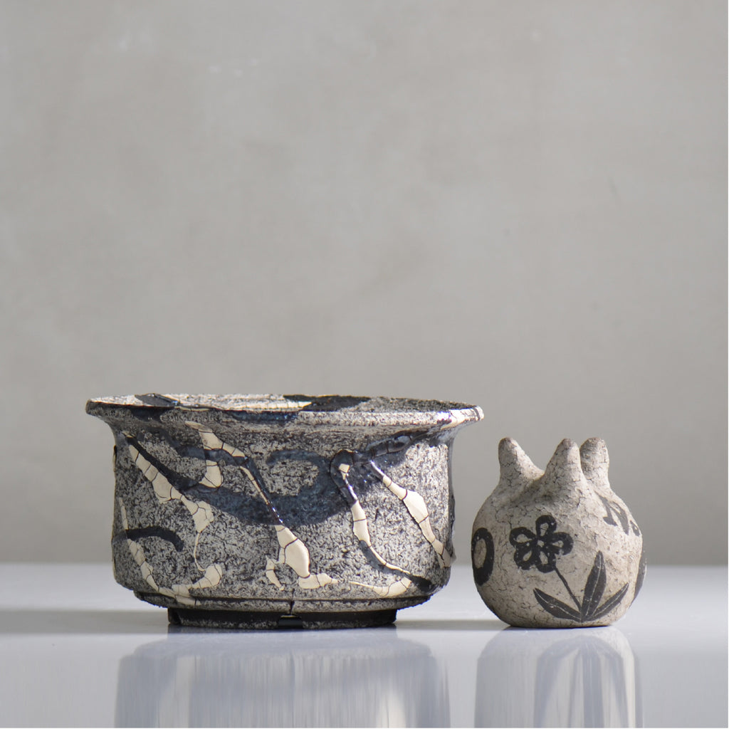 松井邦明 /  蔓  / mk4_kz07_l / 約 17.5cm / 植木鉢