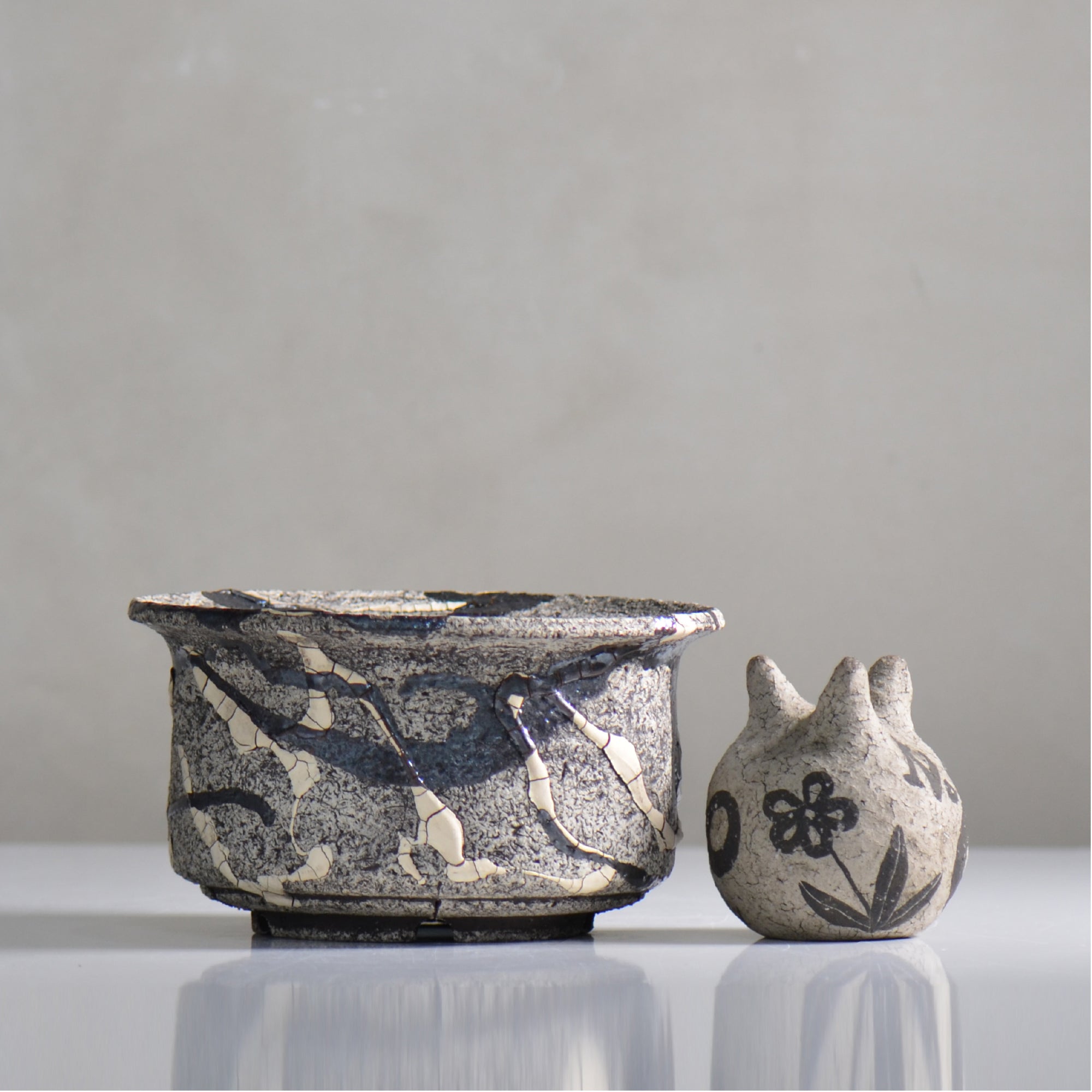 松井邦明 /  蔓  / mk4_kz07_l / 約 17.5cm / 植木鉢