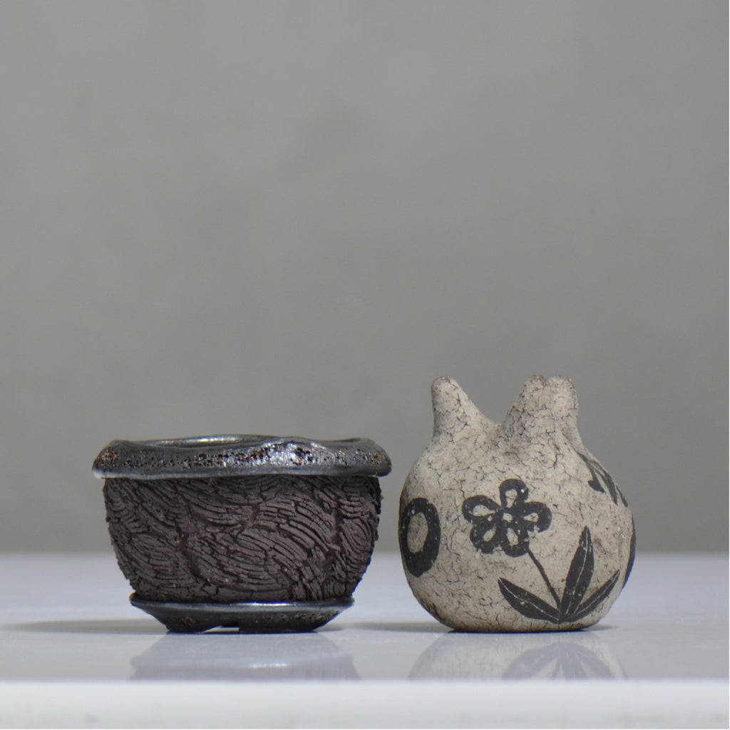 松井邦明 /  水沫  / mk4_ko01_s / 約 φ10cm / 植木鉢