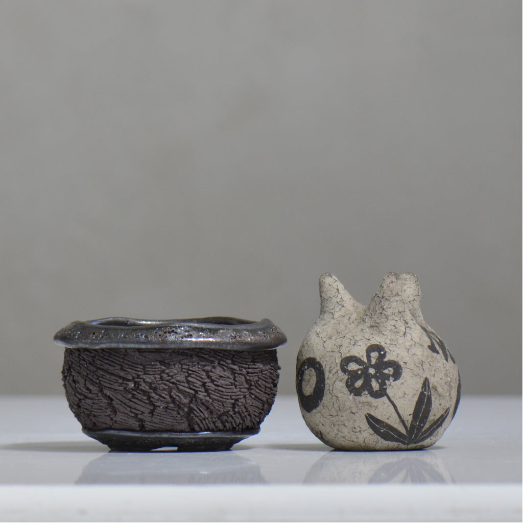 松井邦明 /  水沫  / mk4_ko02_s / 約 φ11cm / 植木鉢