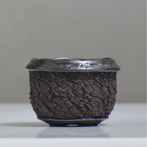 松井邦明 /  水沫  / mk4_ko03_s / 約 φ11.3cm / 植木鉢