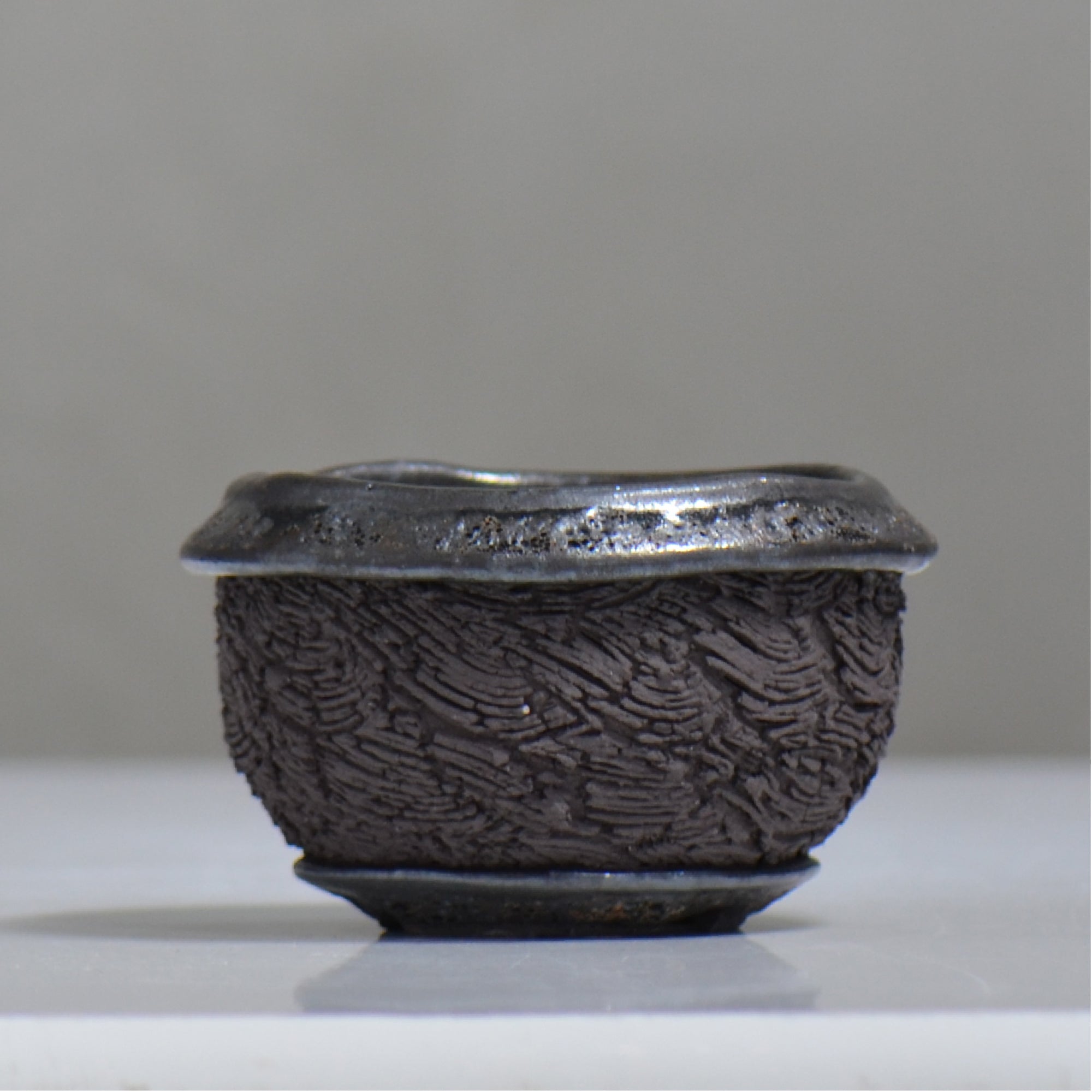 松井邦明 /  水沫  / mk4_ko05_m / 約 φ12.5cm / 植木鉢