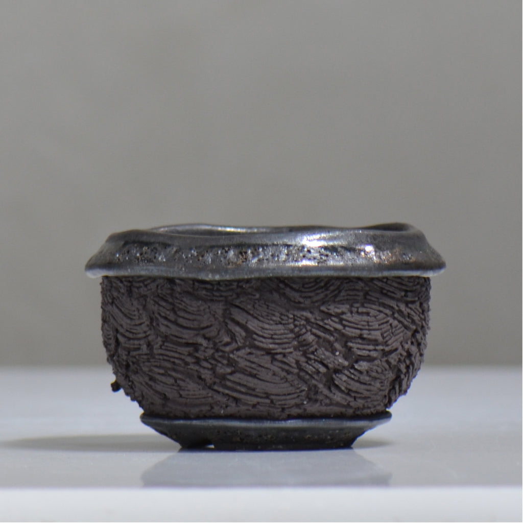 松井邦明 /  水沫  / mk4_ko05_m / 約 φ12.5cm / 植木鉢