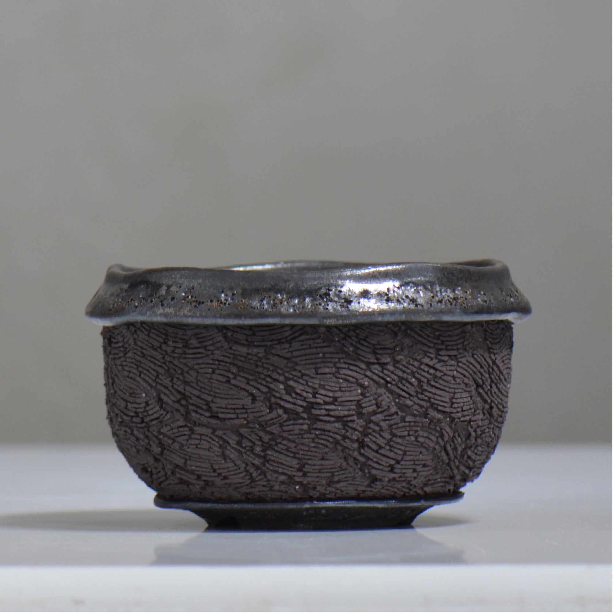 松井邦明 /  水沫  /  mk4_ko10_m /約 φ15cm / 植木鉢
